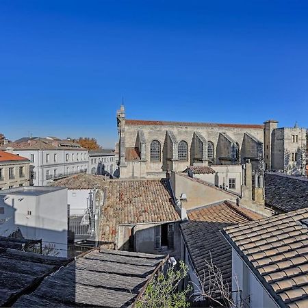 Le Loft Des Papes - 2 Terrasses - Vue Panoramique Sur La Ville - Ac Clim 亞維農 外观 照片