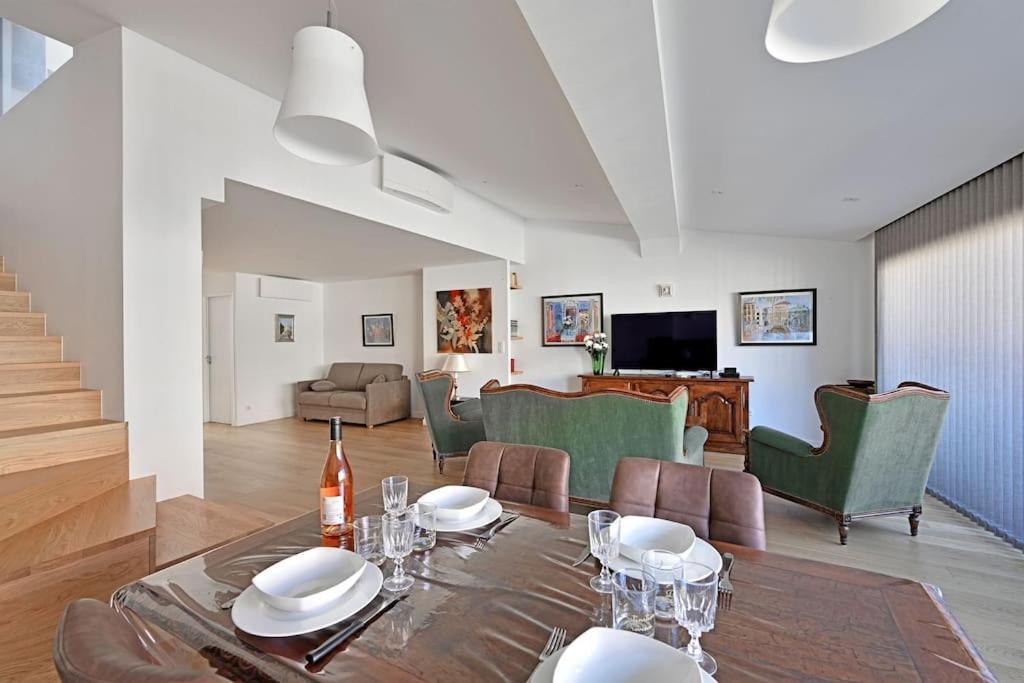 Le Loft Des Papes - 2 Terrasses - Vue Panoramique Sur La Ville - Ac Clim 亞維農 外观 照片
